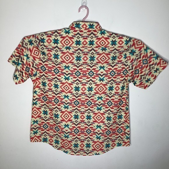 PSI Party Shirt International Mens‎ Short Sleeve Button Shirt Pink Blue 2XL NWT - Picture 3 of 8